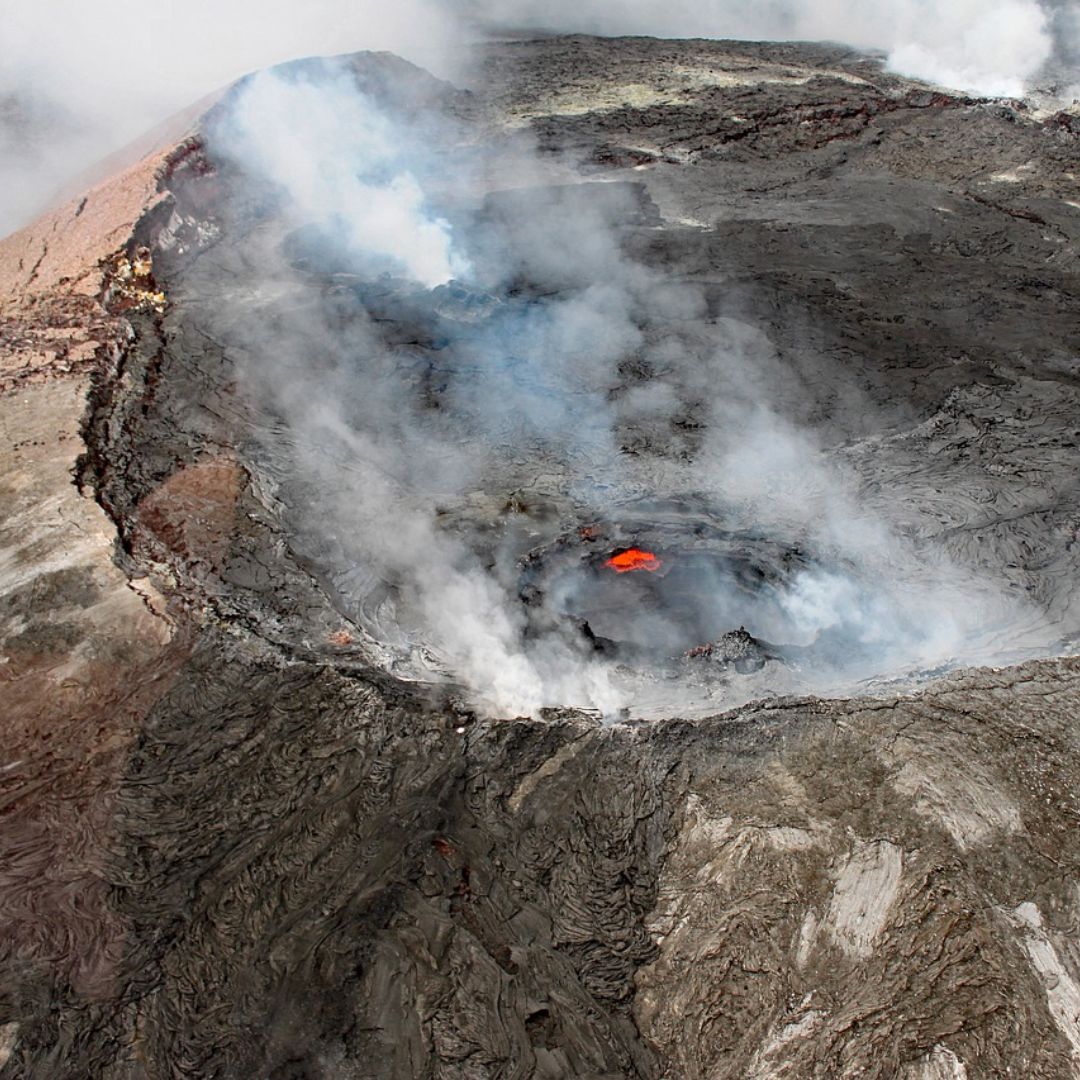 Kilauea Volcano Big Island Hawaii